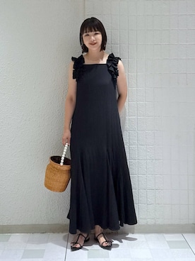 「アイテム（ワンピース）」を使った、yoshiさん（レディース・164cm・30代）の夏コーディネート