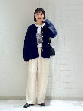 「アイテム（ハンドバッグ）」を使った、yoshiさん（レディース・164cm・30代）の秋コーディネート