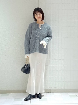 「A part by（アパートバイ）のアイテム（シャツ/ブラウス）」を使った、yoshiさん（レディース・164cm）の秋コーディネート