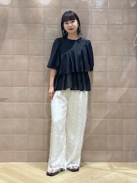 「muleboy（ミュールボーイ）のアイテム」を使った、yoshiさん（レディース・164cm）の夏コーディネート