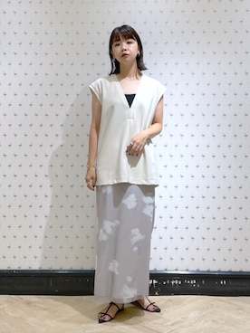 yoshiさん（レディース・164cm）の夏コーディネート