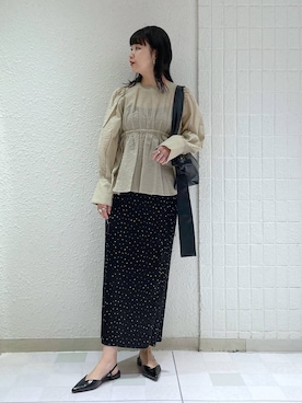 「A part by（アパートバイ）のアイテム」を使った、yoshiさん（レディース・164cm）の春コーディネート