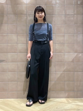 「muleboy（ミュールボーイ）のアイテム」を使った、yoshiさん（レディース・164cm）の夏コーディネート