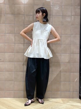 「キャミソール」｜yoshiさん（レディース・164cm）の夏コーディネート