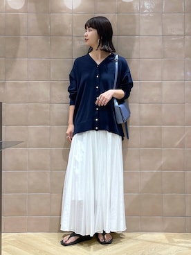 「muleboy（ミュールボーイ）のアイテム」を使った、yoshiさん（レディース・164cm）の夏コーディネート