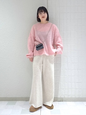 「アイテム（スリッポン）」を使った、yoshiさん（レディース・164cm・30代）の秋コーディネート