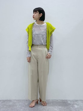 yoshiさん（レディース・161cm）の春コーディネート