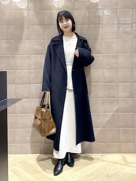 「アイテム（セットアップ）」を使った、yoshiさん（レディース・164cm）の秋コーディネート