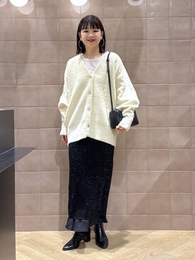 「e/rm」｜yoshiさん（レディース・164cm）の冬コーディネート