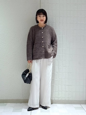 「アイテム（財布/小物）」を使った、yoshiさん（レディース・164cm・30代）の秋コーディネート