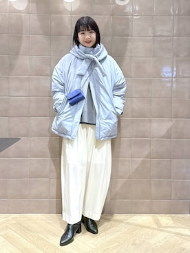 「SNAP_apart by lowrys」｜「アイテム（ブルゾン）」を使った、yoshiさん（レディース・164cm）の秋コーディネート