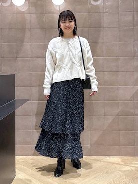 yoshiさん（レディース・164cm）の冬コーディネート