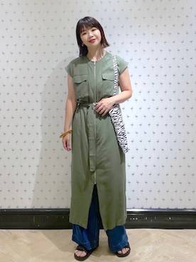 yoshiさん（レディース・164cm）の春コーディネート