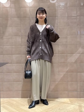 「e/rm」｜yoshiさん（レディース・164cm）の冬コーディネート