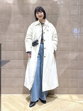 「A part by（アパートバイ）のアイテム（ベルト）」を使った、yoshiさん（レディース・164cm）の秋コーディネート