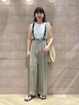 「muleboy（ミュールボーイ）のアイテム」を使った、yoshiさん（レディース・164cm）の夏コーディネート