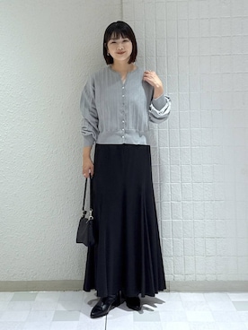 「アイテム（スカート）」を使った、yoshiさん（レディース・164cm・30代）の秋コーディネート