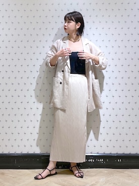 yoshiさん（レディース・164cm）の春コーディネート