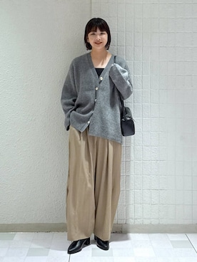 「A part by（アパートバイ）のアイテム（キャミソール）」を使った、yoshiさん（レディース・164cm）の秋コーディネート