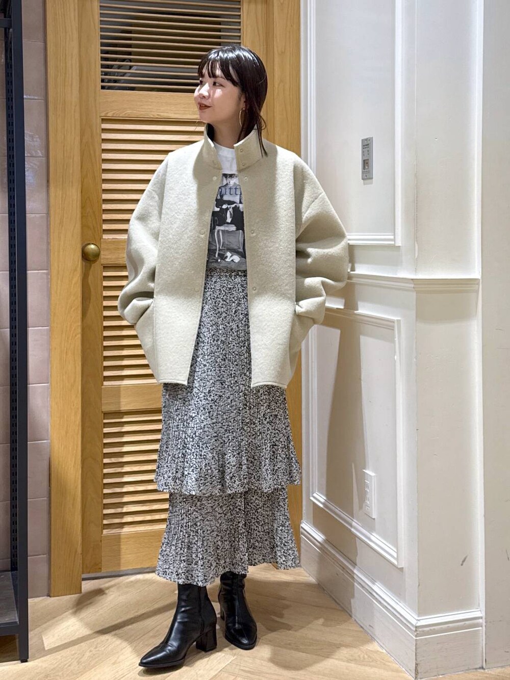 ムートンリバーブルゾンを使った人気ファッションコーディネート - WEAR ムートンリバーブルゾンを使った人気ファッションコーディネート - WEAR