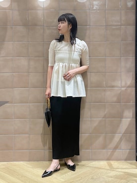 「きょうだいコーデ」｜yoshiさん（レディース・164cm）の春コーディネート