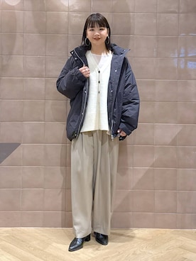 「アイテム（ジャケット/アウター）」を使った、yoshiさん（レディース・164cm・30代）の冬コーディネート