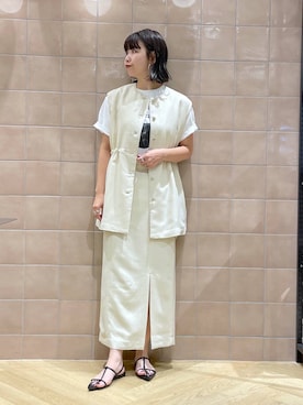 「REGENCY WORKS（リージェンシーワークス）のアイテム」を使った、yoshiさん（レディース・164cm）の夏コーディネート