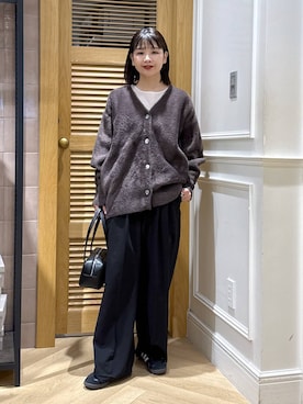 「e/rm」｜yoshiさん（レディース・164cm）の冬コーディネート