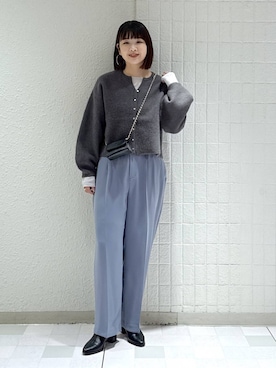 「A part by（アパートバイ）のアイテム」を使った、yoshiさん（レディース・164cm）の秋コーディネート