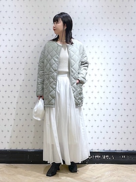 「春ネイル」｜yoshiさん（レディース・164cm）の冬コーディネート