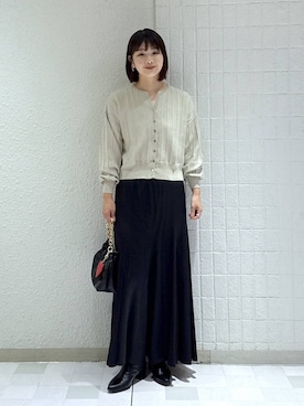 「アイテム（キーホルダー）」を使った、yoshiさん（レディース・164cm・30代）の秋コーディネート
