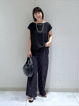 「A part by（アパートバイ）のアイテム」を使った、yoshiさん（レディース・164cm）の夏コーディネート