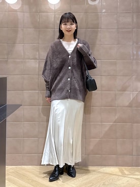 「e/rm」｜yoshiさん（レディース・164cm）の冬コーディネート