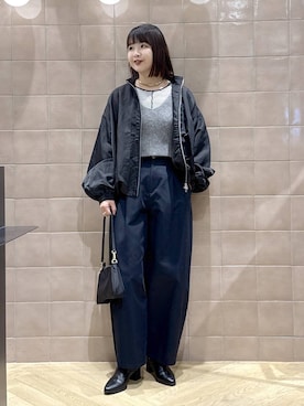 「アイテム（ブーツ）」を使った、yoshiさん（レディース・164cm・30代）の秋コーディネート