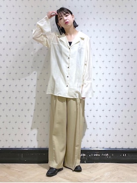 yoshiさん（レディース・164cm）の春コーディネート