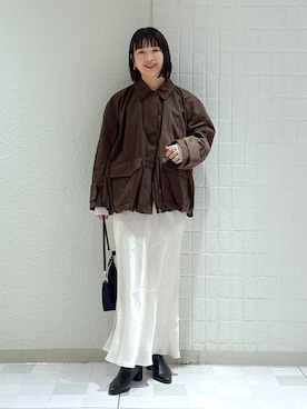 「アイテム（ブーツ）」を使った、yoshiさん（レディース・164cm・30代）の秋コーディネート