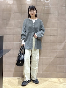 「A part by（アパートバイ）のアイテム（ベルト）」を使った、yoshiさん（レディース・164cm）の秋コーディネート