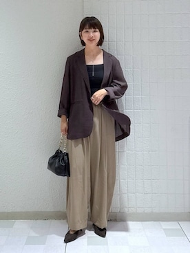 yoshiさん（レディース・164cm）の秋コーディネート