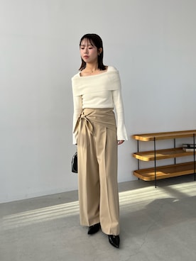 「きれいめコーディネート」｜mami_lemageさん（レディース・158cm）の冬コーディネート