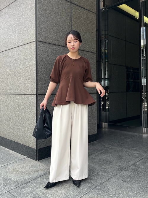 CAPRICIEUX LE'MAGE  Tストラップフラットパンプス セール】Tストラップフラットパンプス（パンプス）｜CAPRICIEUX