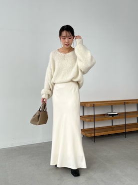 「GOLDY（ゴールディ）のアイテム」を使った、mami_lemageさん（レディース・158cm）の冬コーディネート