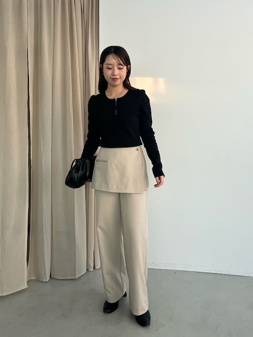 ホックヘンリーパフニット（ニット/セーター）｜CAPRICIEUX LE'MAGE