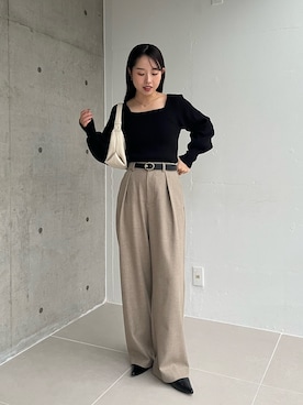 mami_lemageさん（レディース・158cm）の秋コーディネート