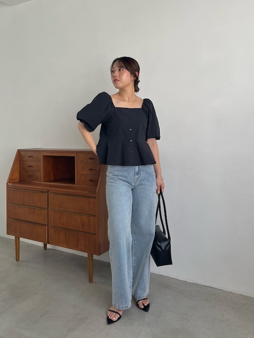 CAPRICIEUX LE'MAGE ジーンズ デニム デニムパンツ シルバー