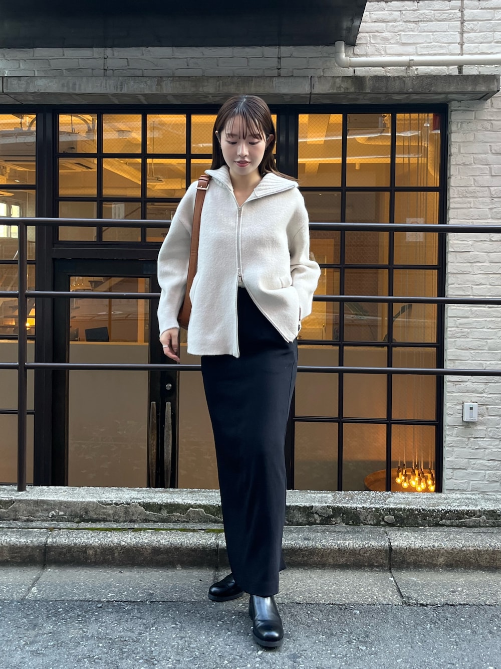 サイズ展開あり】Wフェイスリブカラーハーフコートを使った人気 