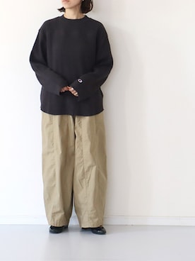 「SETTO（セット）のアイテム（パンツ）」を使った、francbonnさん（レディース・158cm）の夏コーディネート