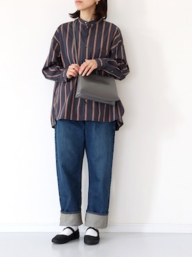 「TICCA（ティッカ）のアイテム（トップス）」を使った、francbonnさん（レディース・158cm）の夏コーディネート