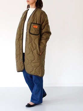 「SETTO（セット）のアイテム（トップス）」を使った、francbonnさん（レディース・158cm）の秋コーディネート