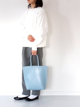 「TRAVAIL MANUEL（トラバイユマニュアル）のアイテム」を使った、francbonnさん（レディース・158cm）の冬コーディネート