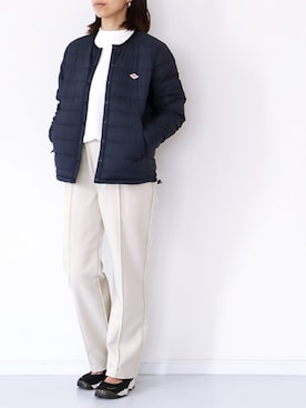 「TRAVAIL MANUEL（トラバイユマニュアル）のアイテム」を使った、francbonnさん（レディース・158cm）の夏コーディネート